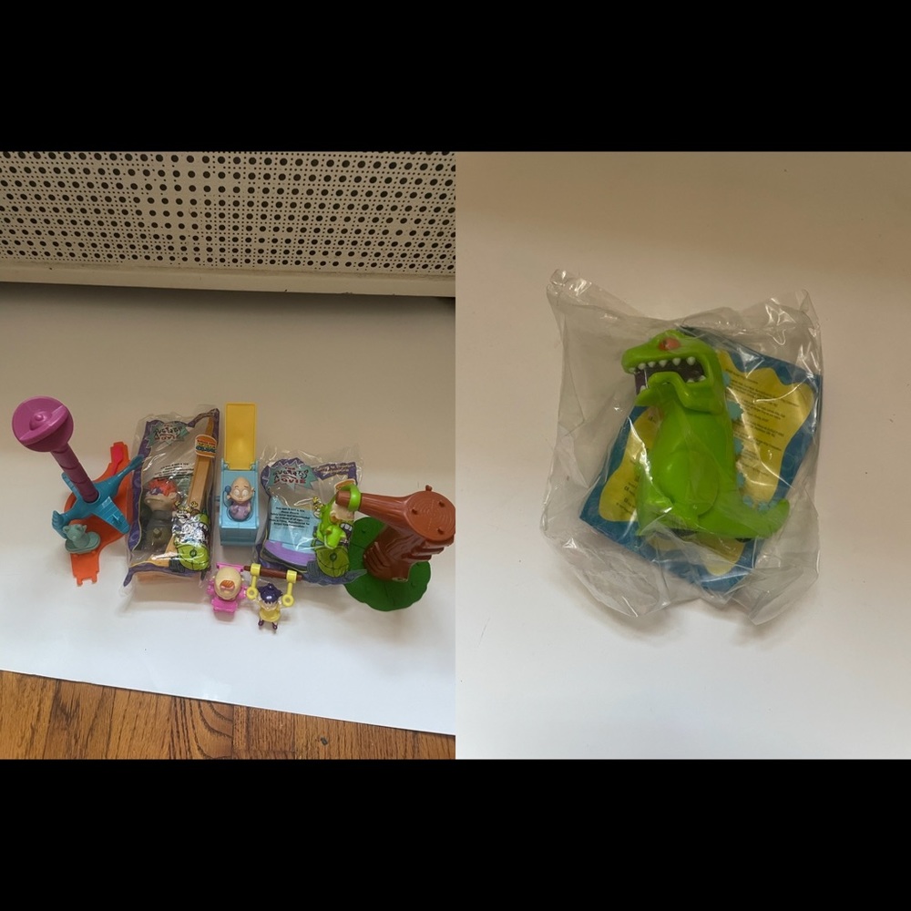 Rugrats bundle (some new, some open) collectable action figure toy set